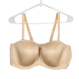 Elomi Full Figure Smoothing Underwire Strapless Convertible Bra EL1230 44DDD‎